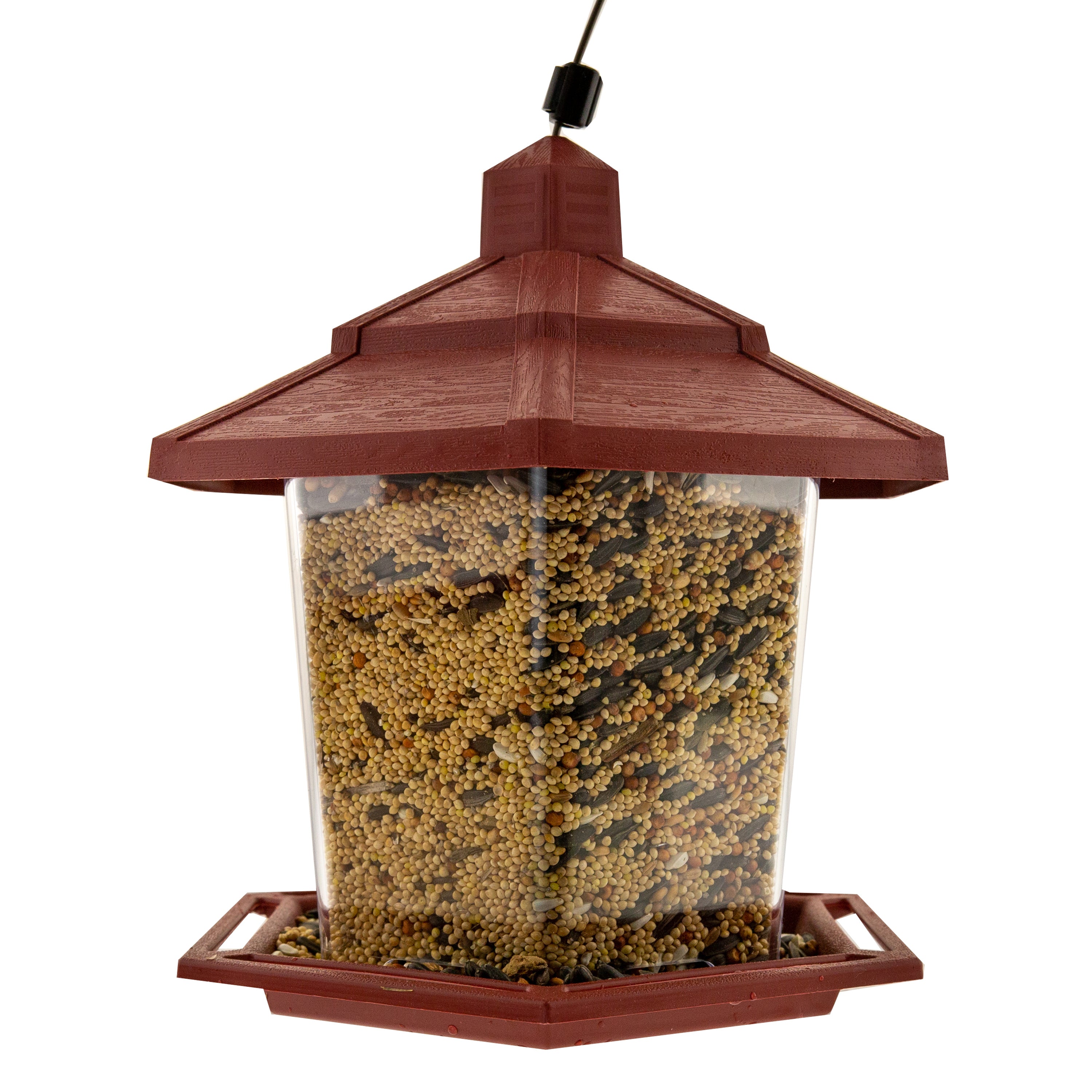 Pennington Wild Bird Feeder Earth Smart Petite Ecozebo， 2.5 lb. Seed Capacity