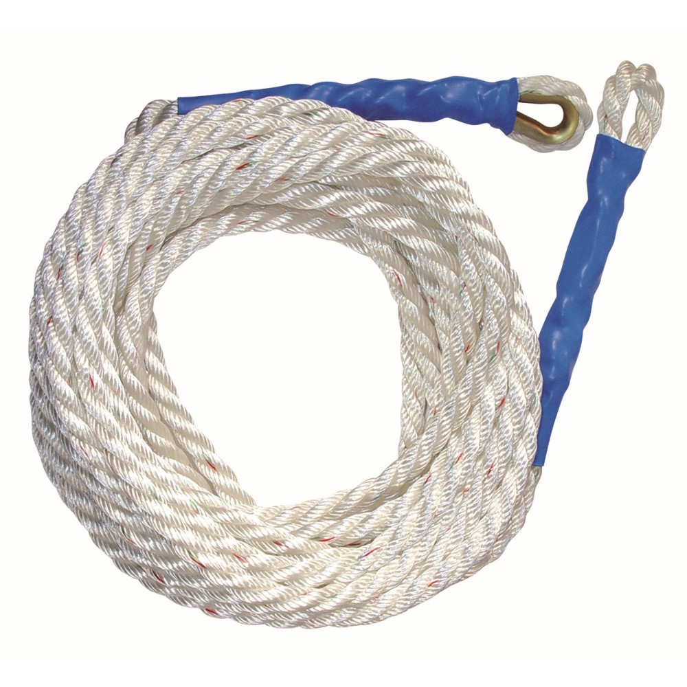 FallTech 50and#8242; Premium Polyester Blend Vertical Lifeline ;