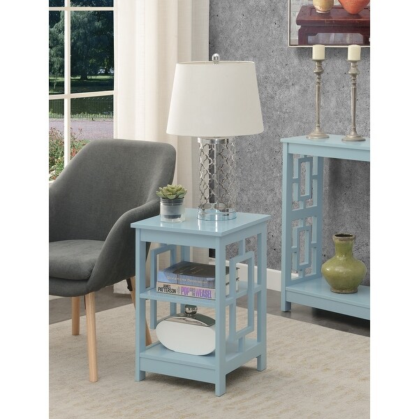 Porch and Den Woodmere Contemporary Square End Table