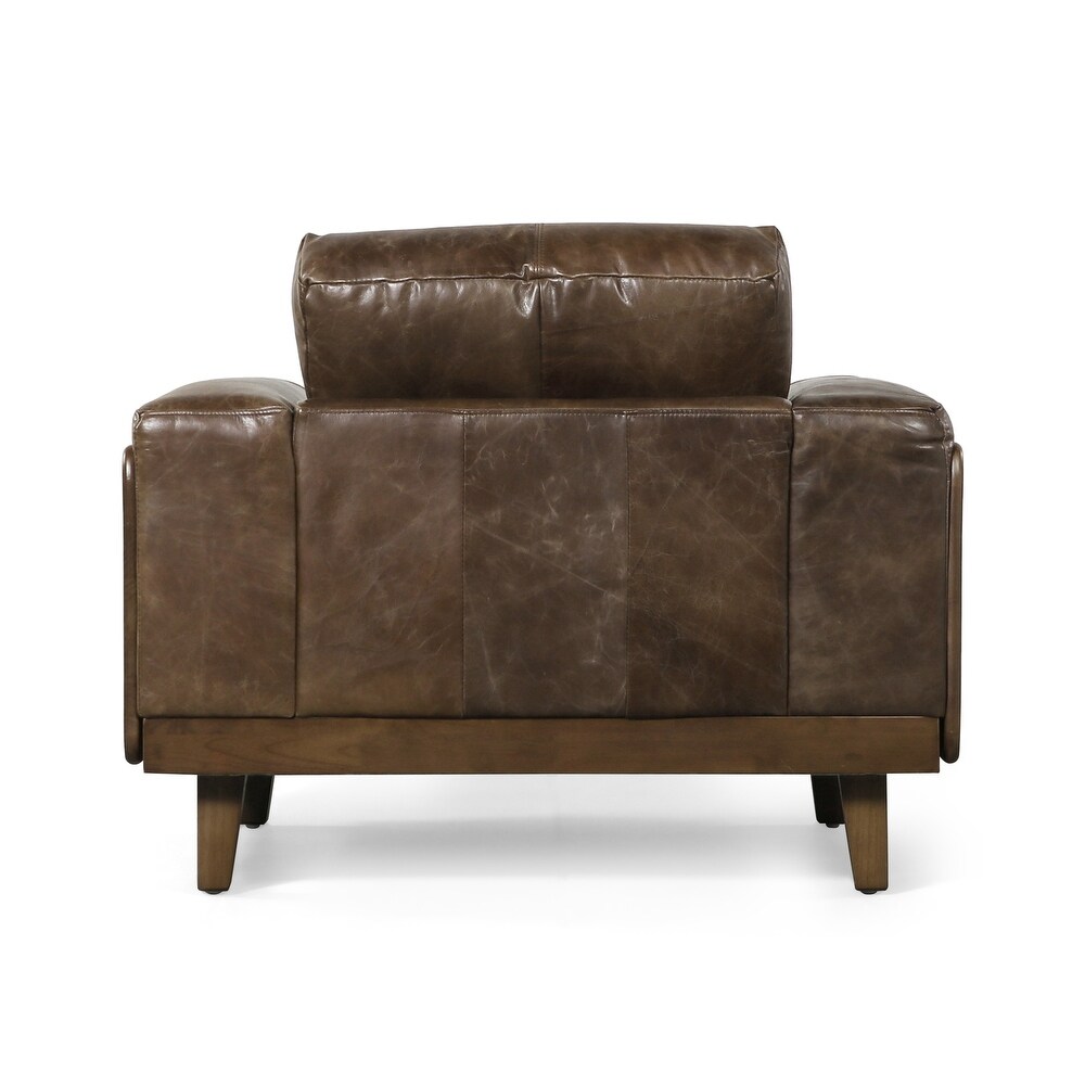 Demijen Upholstered Oversized Club Chair by Christopher Knight Home