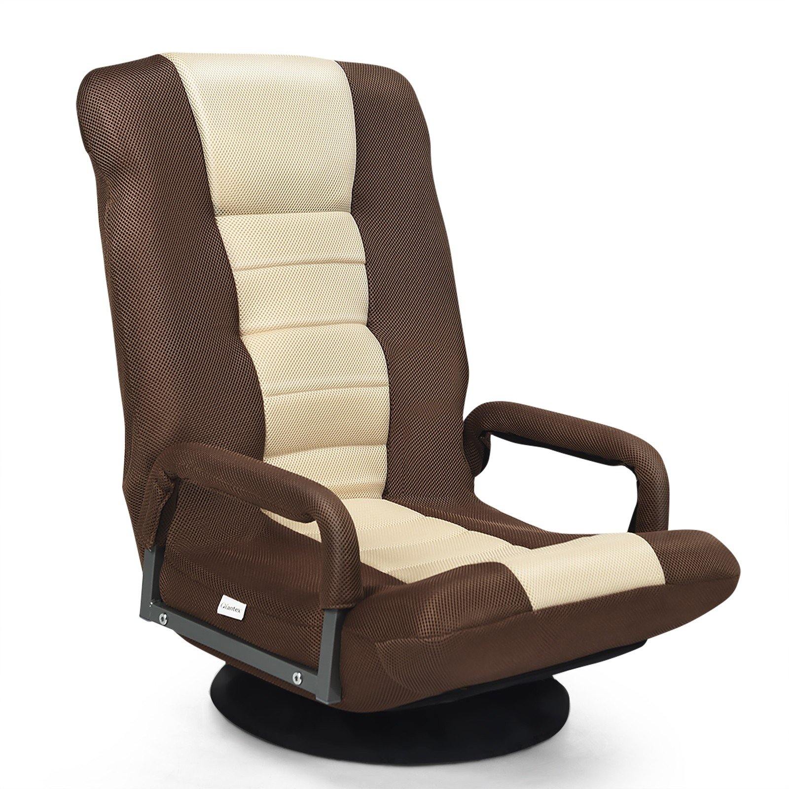 360 Degree Swivel Gaming Chair , Foldable Lazy Sofa Chair