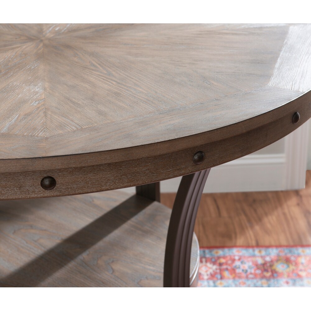 Franklin Industrial Round Counter Table