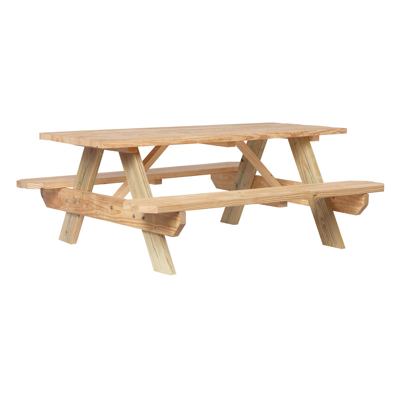 PICNIC TABLE WOOD 6'