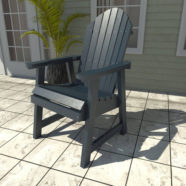 Hamilton Outdoor Deck Chair Federal Blue Highwood