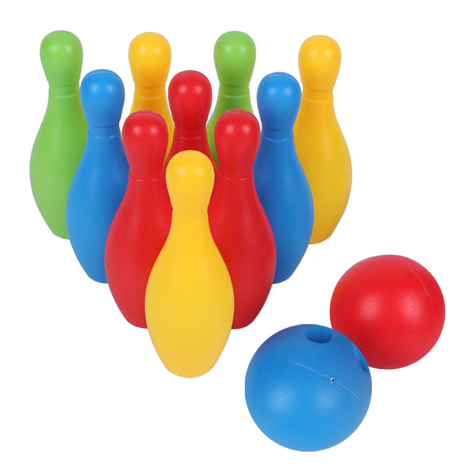 Dcenta Kids Bowling Toys Set Indoor Outdoor Bowling Games Great for Boys Girls