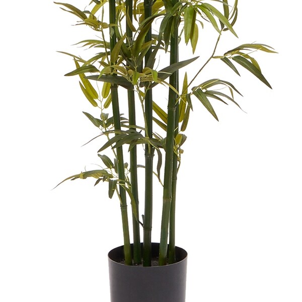 Pure Garden Artificial Potted Bamboo Silk Tree