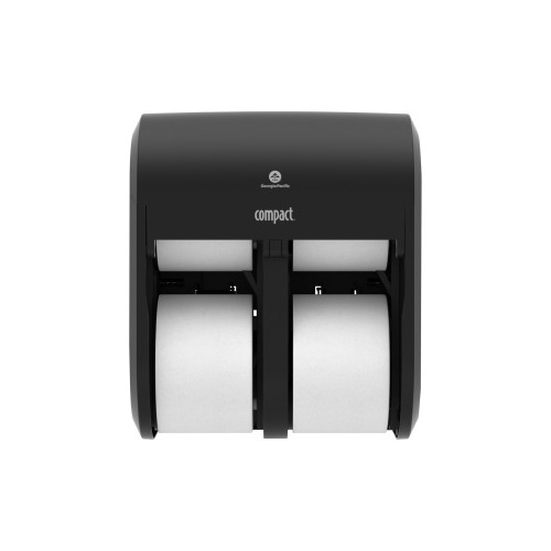 Georgia Pacific Compact 4Roll Quad Coreless HighCapacity Toilet Paper Dispenser by GP Pro  GPC56744A