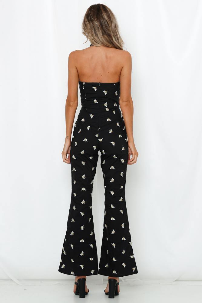 PREM THE LABEL Beehave Jumpsuit Black