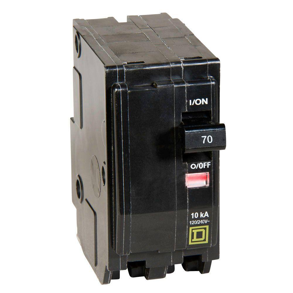 Square D QO 70 Amp 2-Pole Circuit Breaker QO270CP