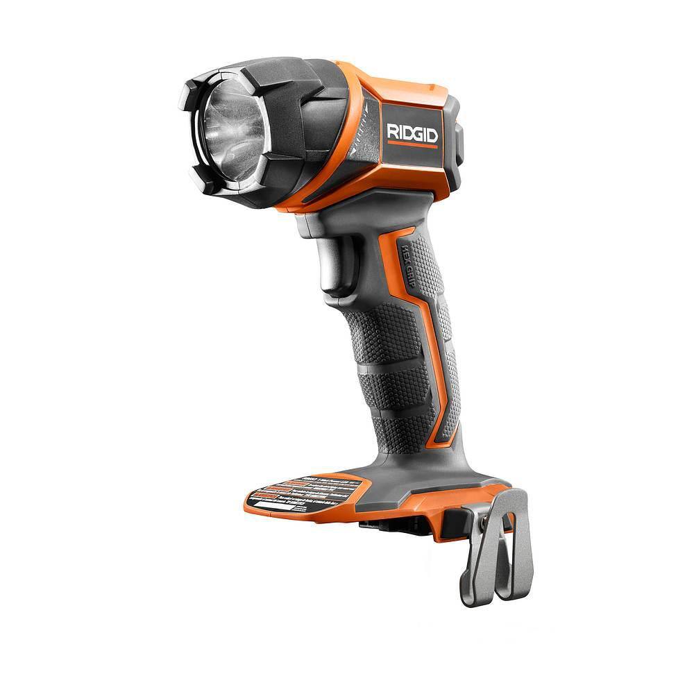 RIDGID 18V Cordless 2-Tool Combo Kit with Digital Inflator and Torch Light (Tools Only) R87044-R8694B