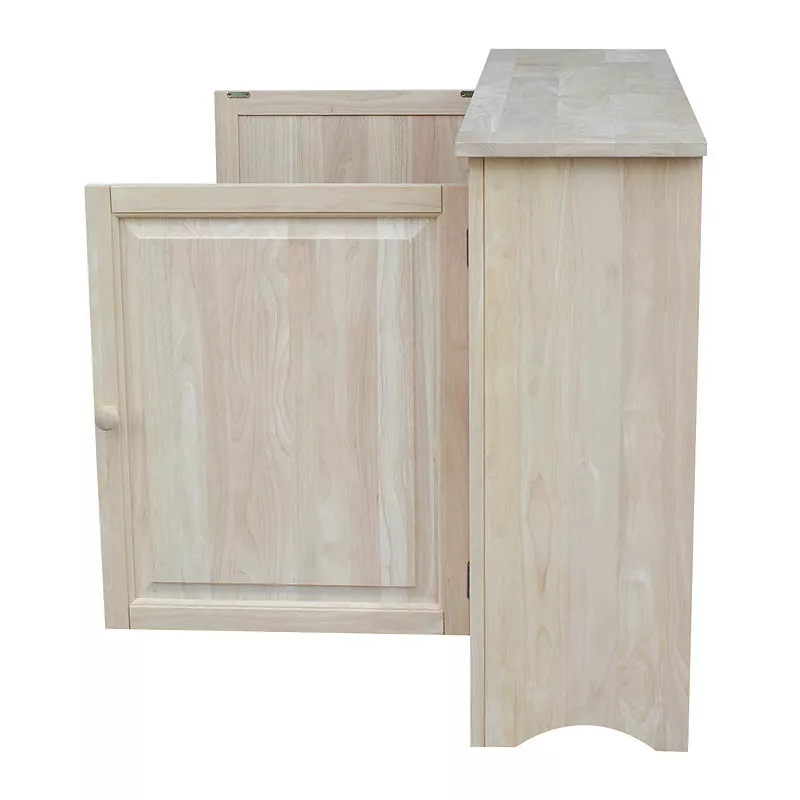 International Concepts 3-Shelf Entryway Storage Cabinet