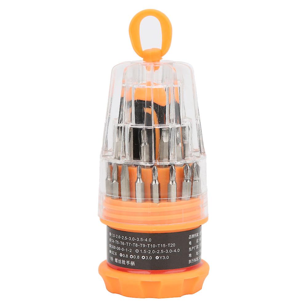 31pcs Screwdriver Bit Multifunction High Hardness Cross Mobile Phone Repair Tool31pcs