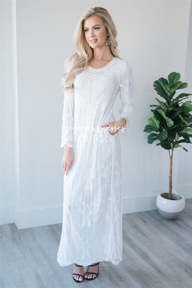 Day Dreamer Lace Full Length Dress