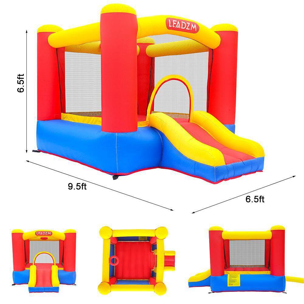 Karl home Inflatable Bounce House with basketball hoop and Blower 819119922093