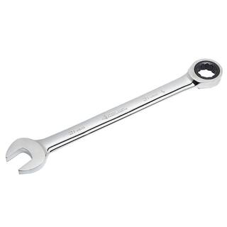 Husky 21 mm 12-Point Metric Ratcheting Combination Wrench HRW21MM