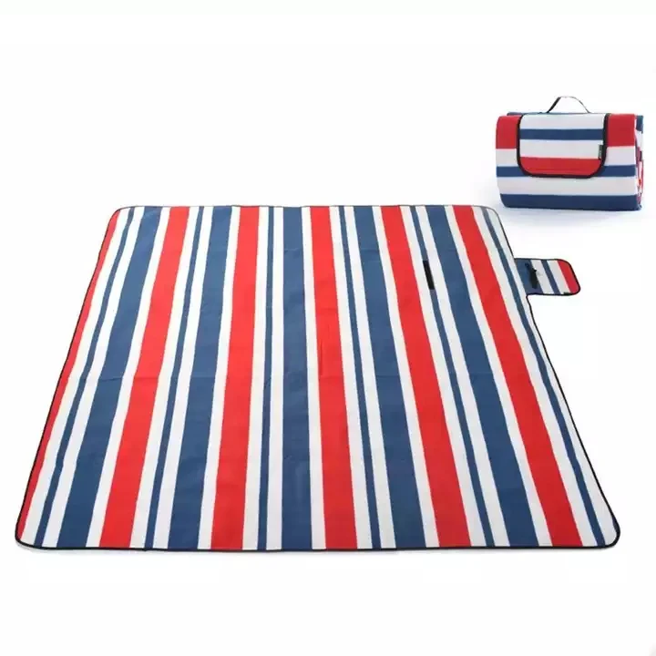 Outdoor   Picnic Blanket Extra Large Sand Proof and Waterproof Portable Beach Mat for Camping Hiking Festivals