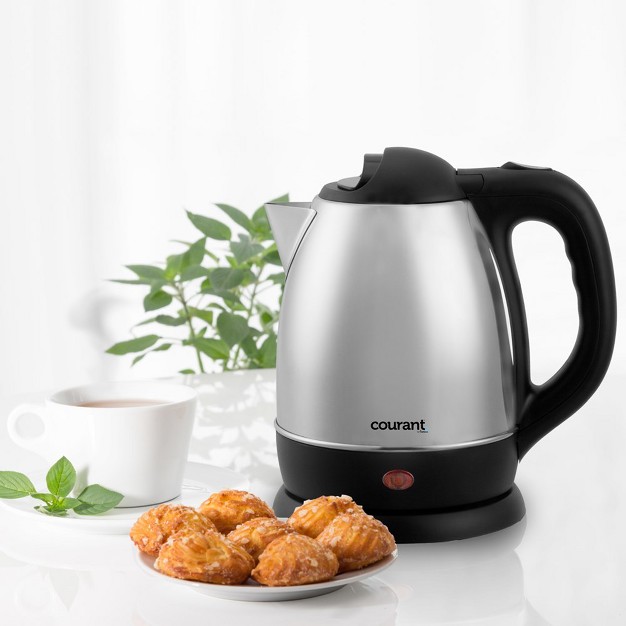 Courant Cordless Stainless Steel Electric Kettle