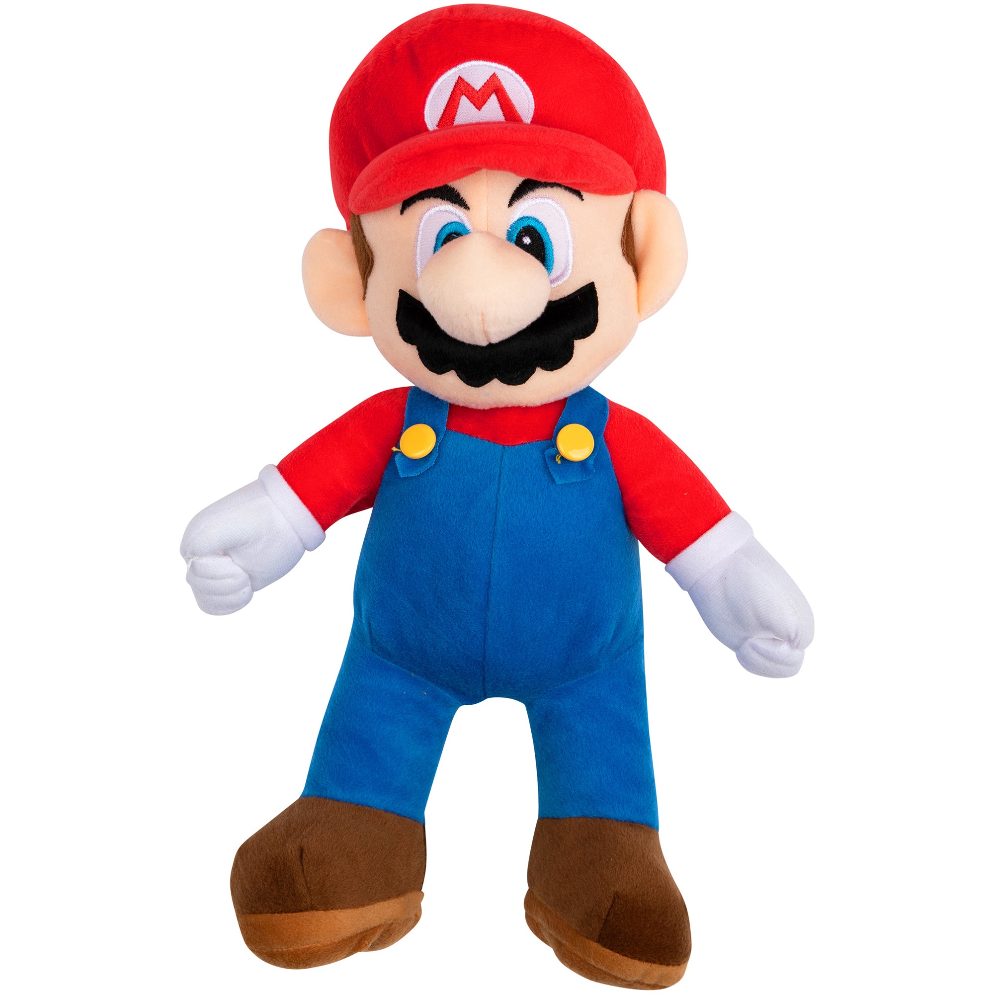 Super Mario Kids Hugger Pillow and Fleece Throw， Gaming Gift Set， 2-Piece， Blue， 