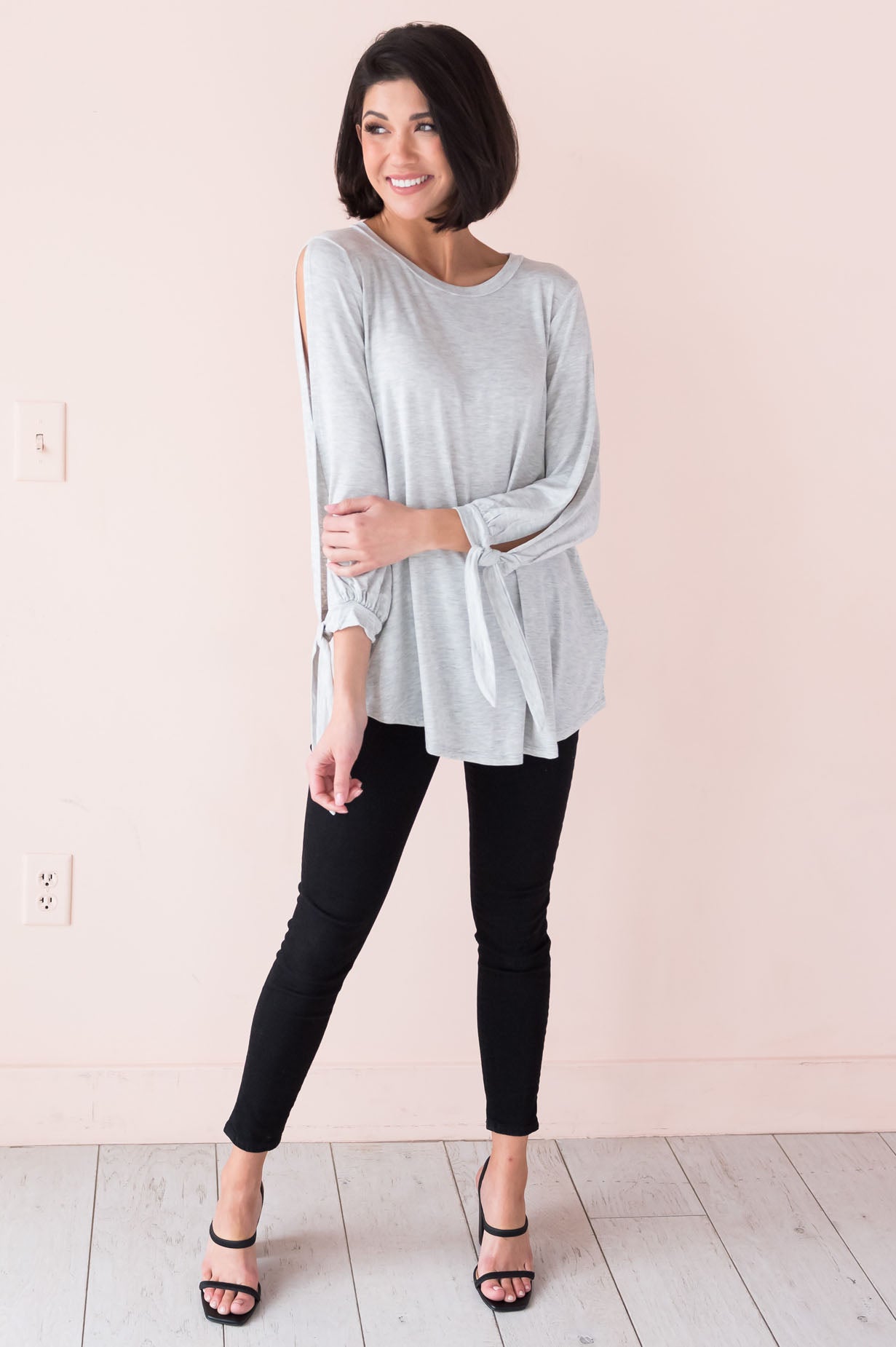 Happy Days Always Modest Blouse