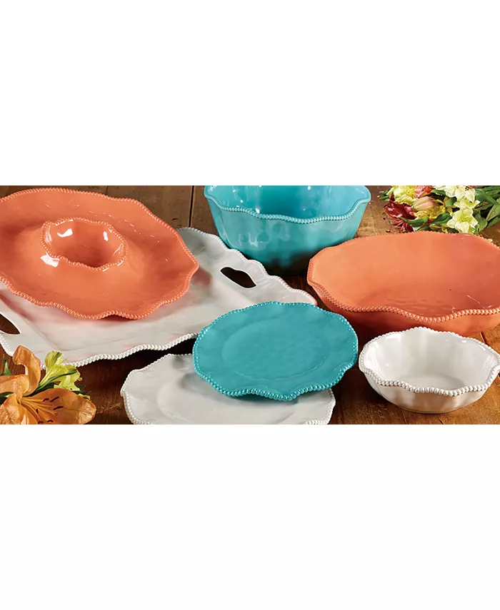 Certified International Perlette Cream Melamine Dinnerware Collection