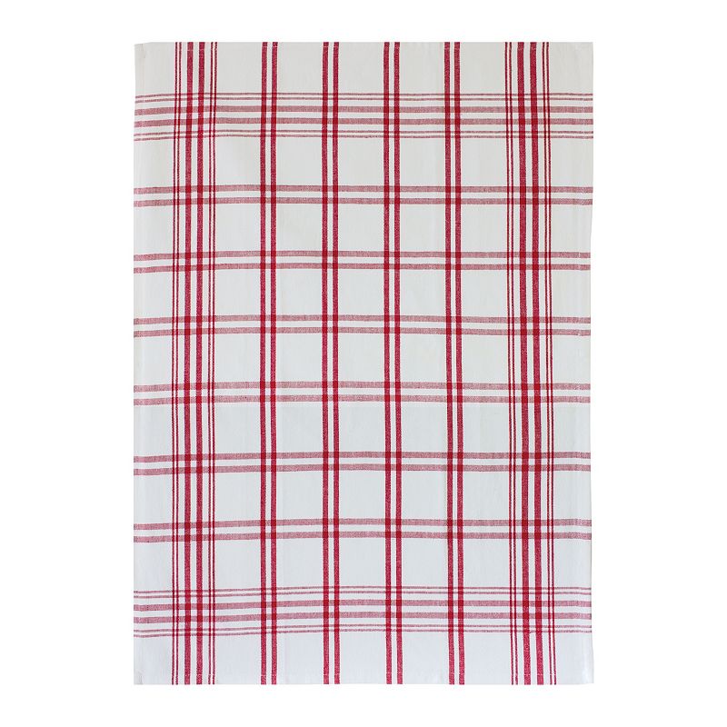 Red Striped Tea Towel (set Of 3)