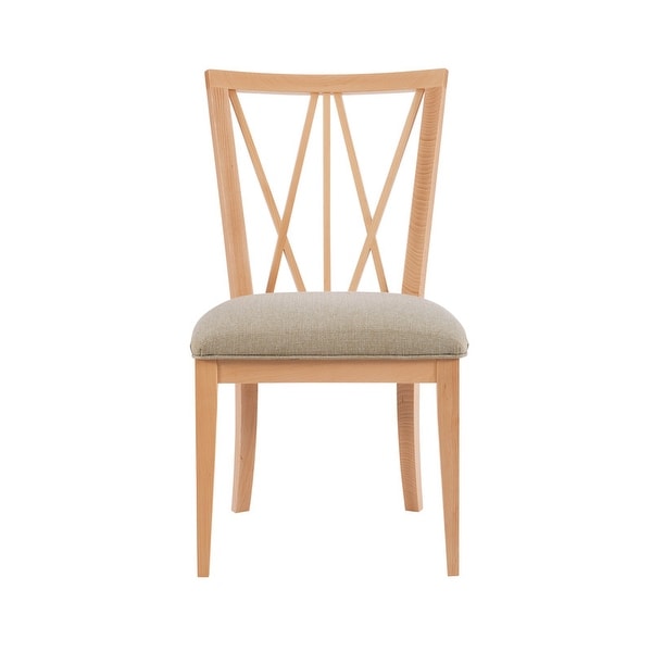 Markland Solid Wood Natural Dining Side Chair (Set of 2)