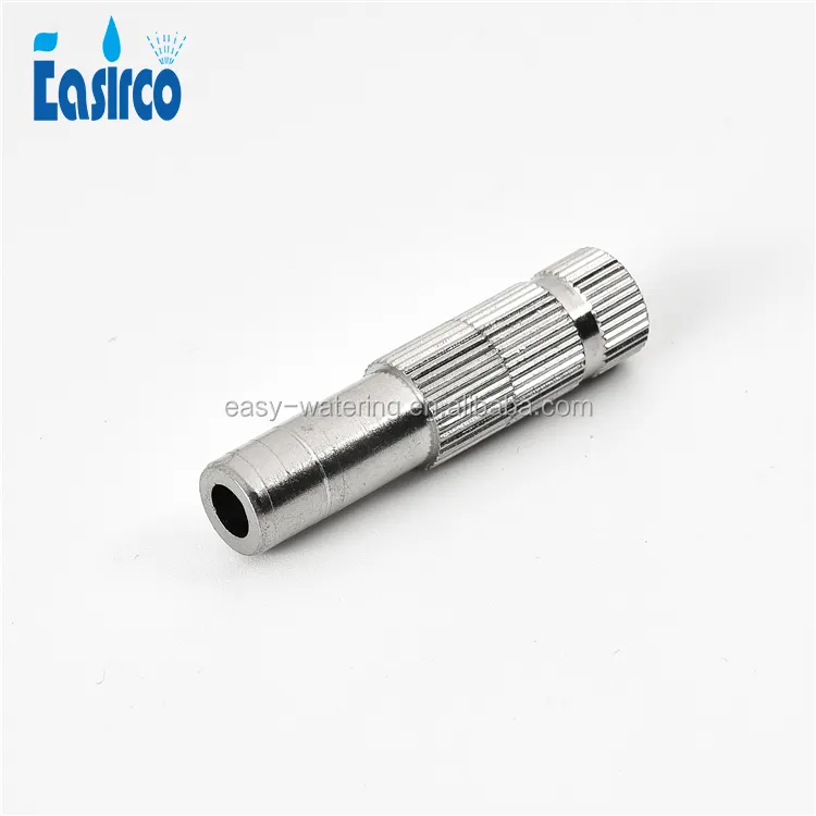 Brass sprayer slip lock mist nozzles quick connecting mist nozzles. nozzle with filter fog machine parts