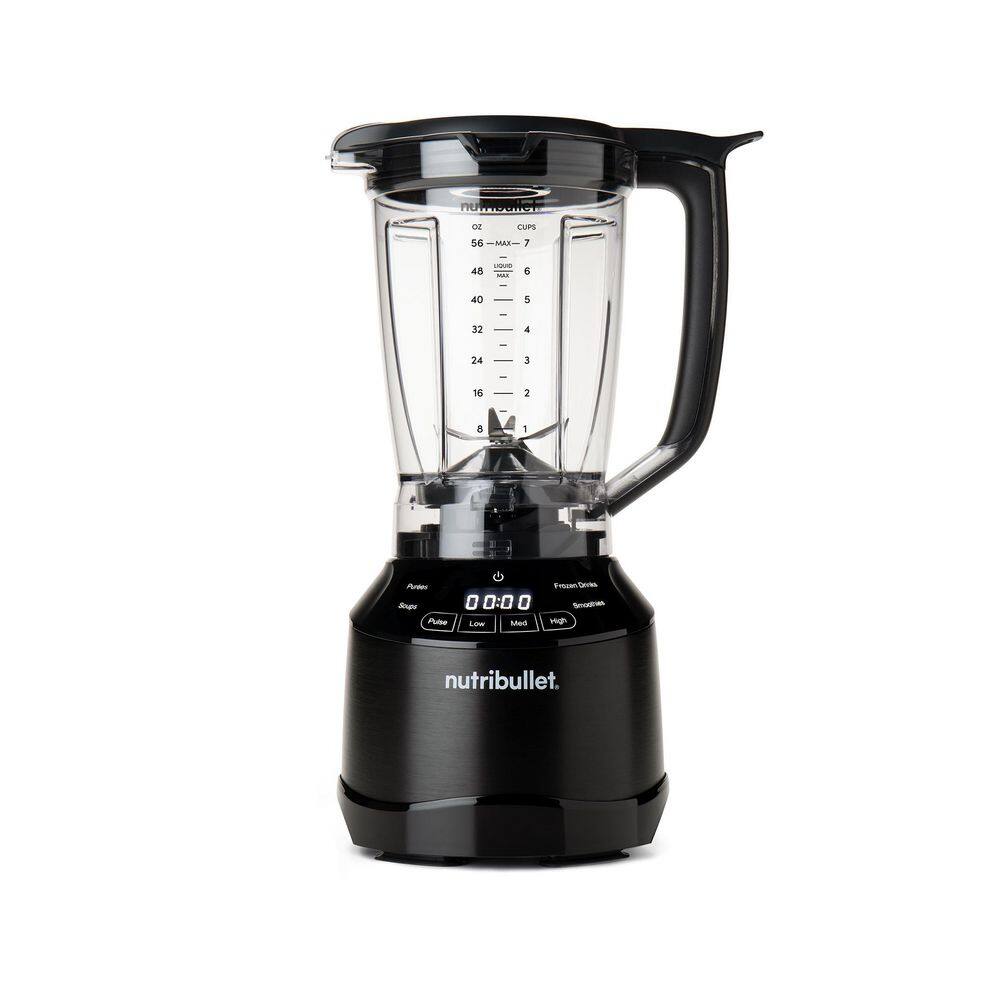 NutriBullet 56 oz. 3-Speed Black Smart Touch Blender NBF10420