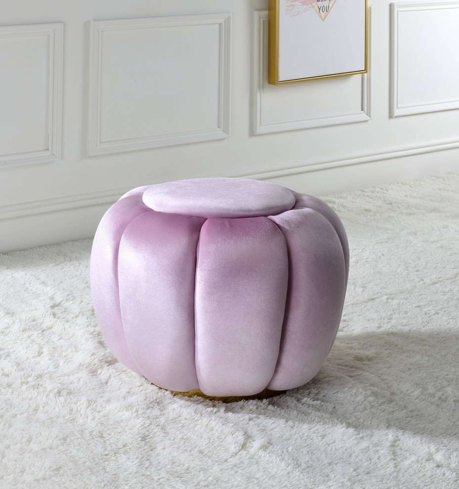 Heiress Ottoman   Contemporary   Footstools And Ottomans   by Acme Furniture  Houzz