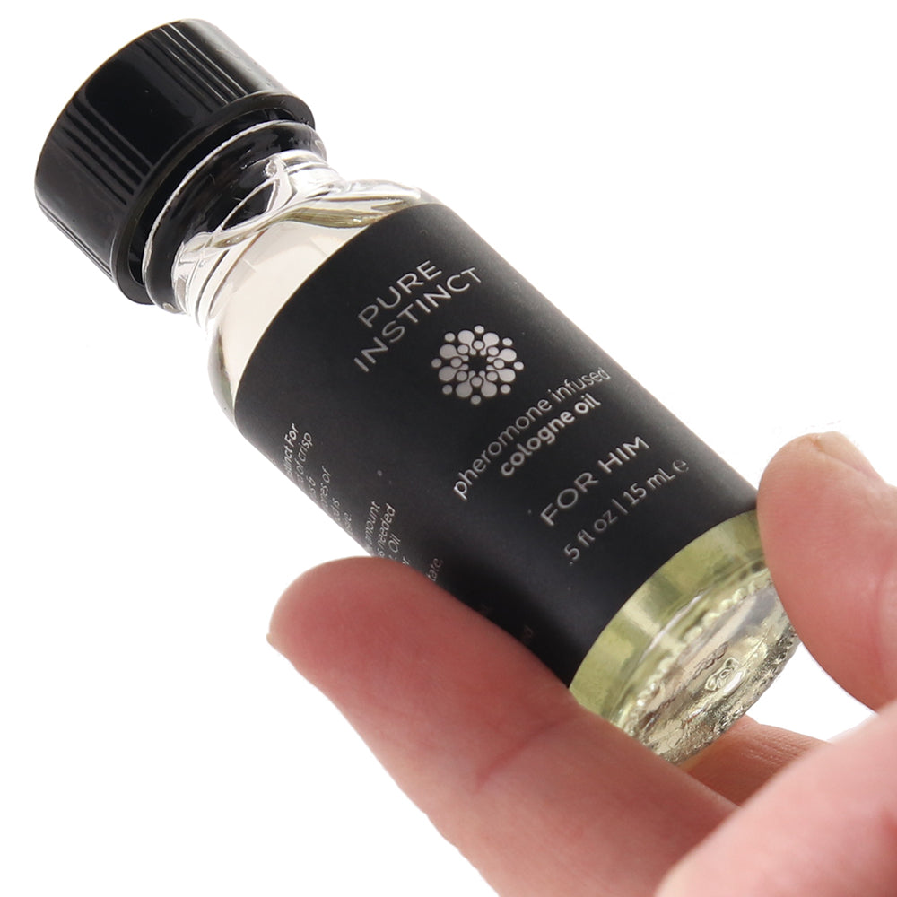 Pheromone Infused Cologne Oil For Him in .5oz/15ml