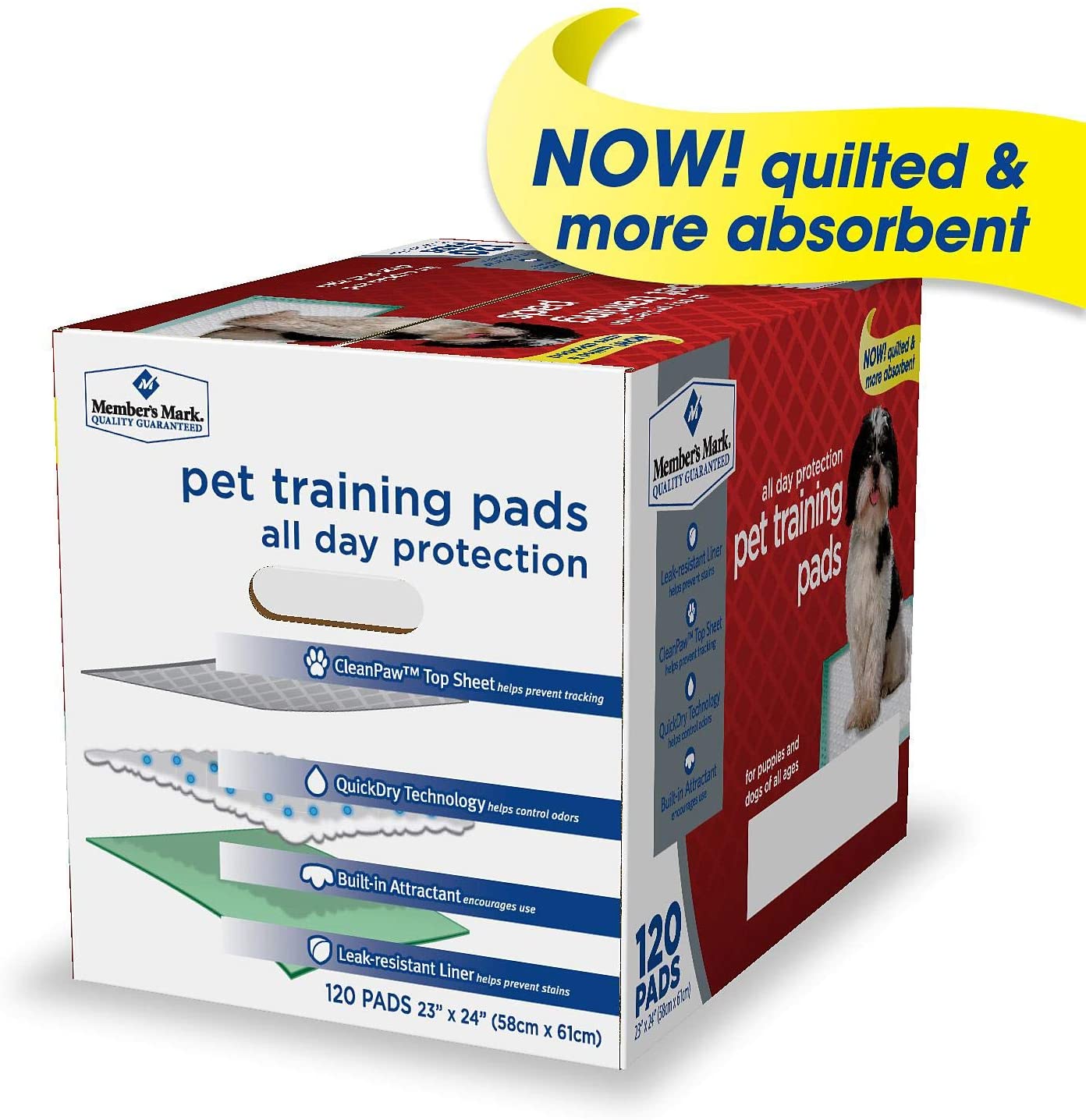 Member's Mark Pet Training Pads， 23