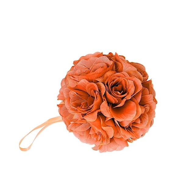 7 Roses Kissing Flower Pomander Balls for Events