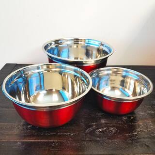 Oster Rosamond 3-Piece Stainless Steel Mixing Bowl Set 985101185M