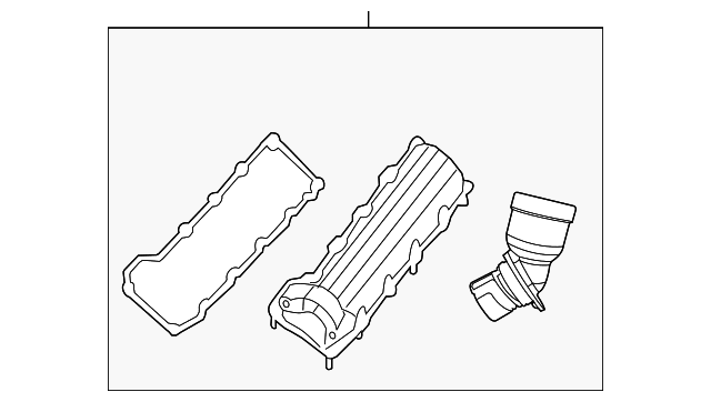 Genuine OE Mopar Valve Cover - 53022138AC