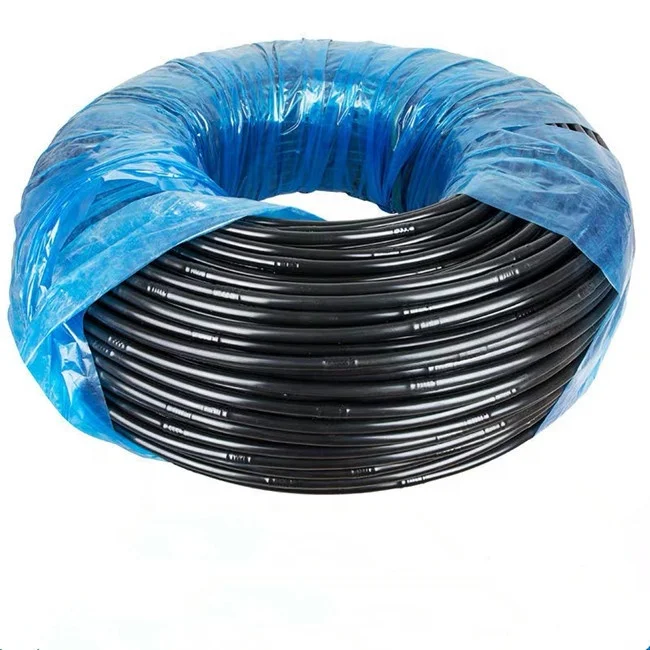 PE Plastic Irrigation Pipe Drip Irrigation Pipe With Round Emitter For Agriculture Drip Irrigation System