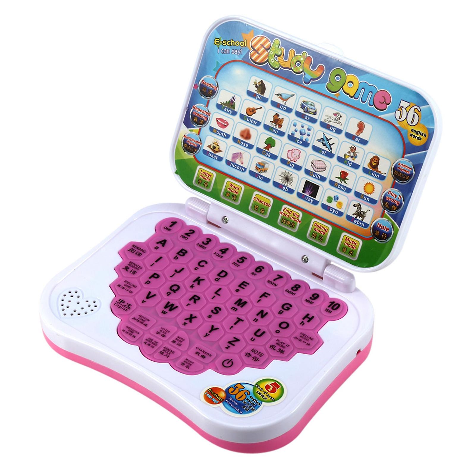 Baby Kids Children Bilingual Educational Learning Study Toy Laptop Computer Game