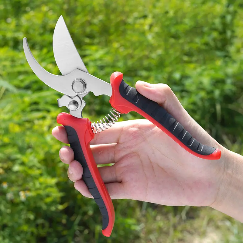 Lightweight Hand Tip Pruning Shears Pruners Gardening Scissors Hand Pruner Pruning Shear With Straight Stainless Steel Blades