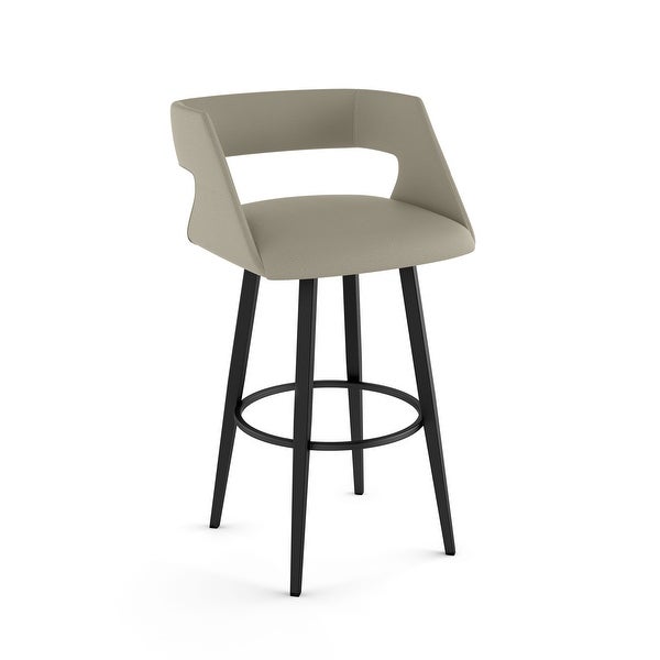 Amisco Marvin Swivel Counter and Bar Stool