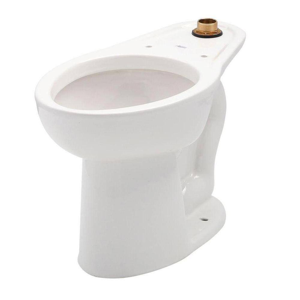 American Standard Madera FloWise 1-Piece 1.1 GPF Single Flush High Top Spud Elongated Flush Valve Toilet in White 3043.001.020