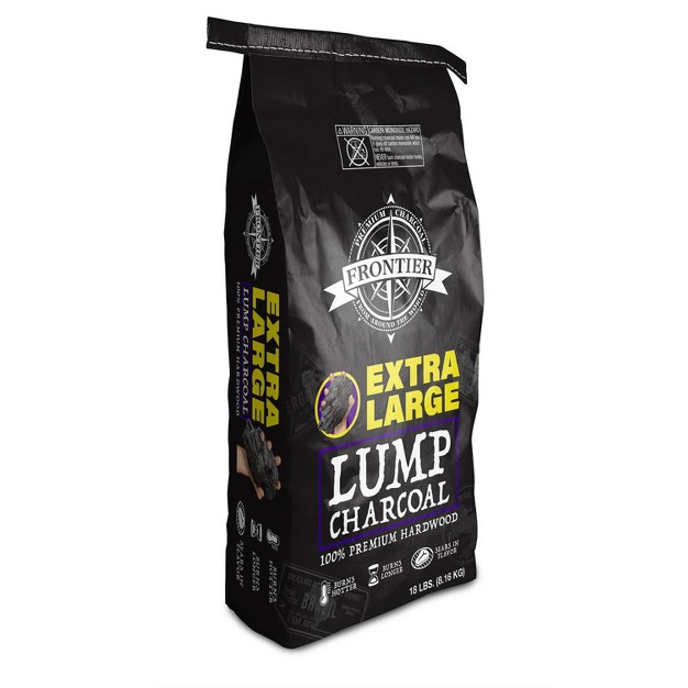 Frontier 18lbs Extra large Lump Charcoal