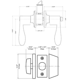 DELANEY HARDWARE 5-Bennett Edged Oil Rubbed Bronze Entry Door Handles and 5-Edged Oil Rubbed Bronze Sgl Cyl Deadbolts All Keyed Alike KIT#BN3007R-PP