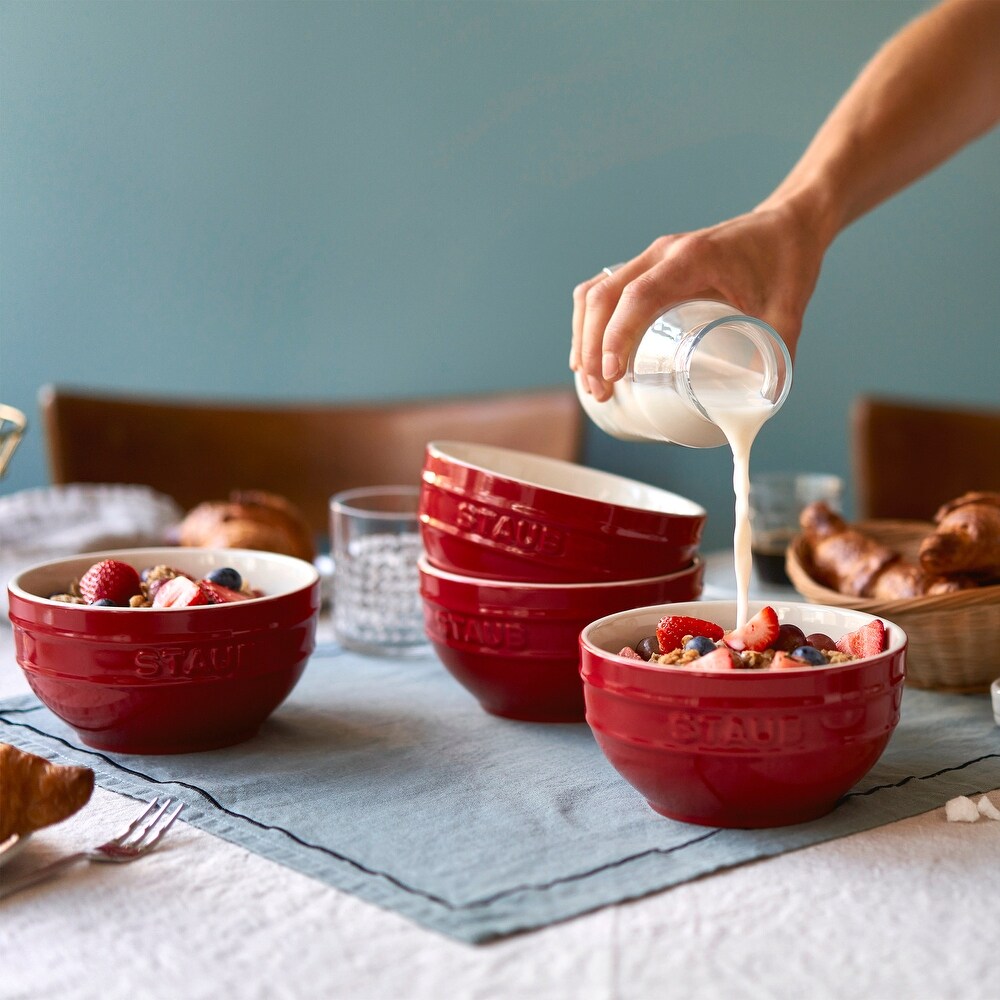 STAUB Ceramic 2 pc Large Universal Bowl Set