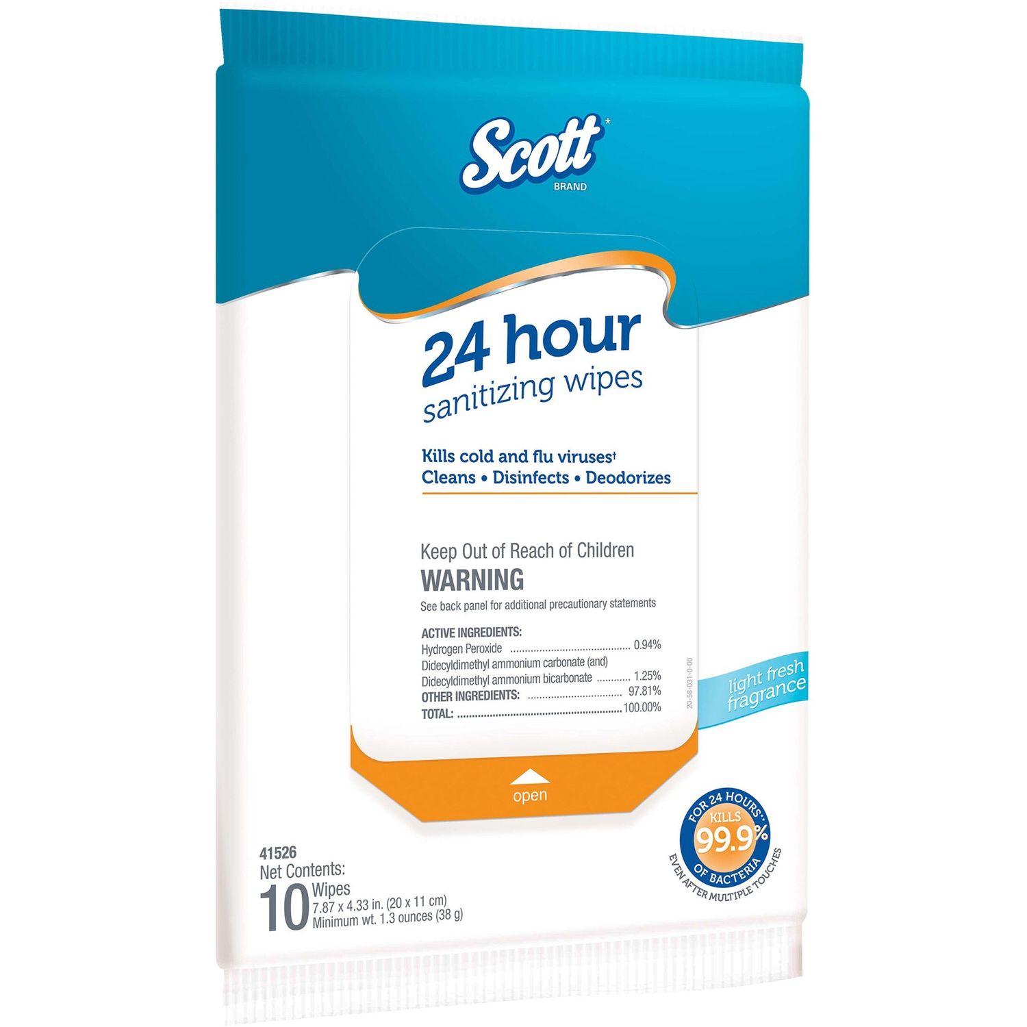 24 Hour Sanitizing Wipes by Kimberly-Clark Corporation KCC41526