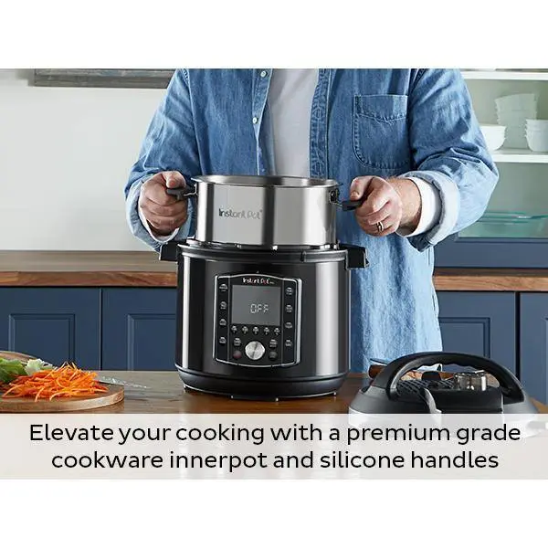 Instant Pot 8 qt. Matte Black Duo Pro Electric Pressure Cooker 113-0044-01