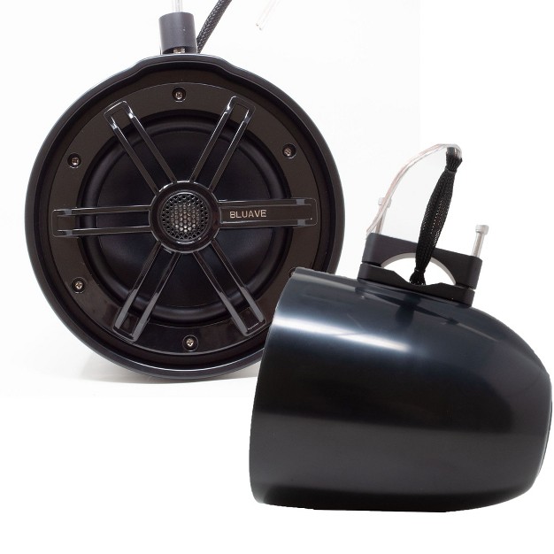 Tower Speaker Pods black With Adjustable Clamp