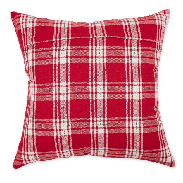 Assorted Holiday Square Throw Pillow Covers Design Imports