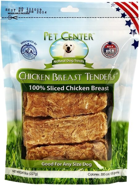 Pet Center Sliced Chicken Breast Tenders Dog Treats