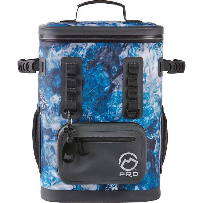 Magellan Outdoors Pro Explorer Leakproof 24-Can Fish Camo Backpack Cooler