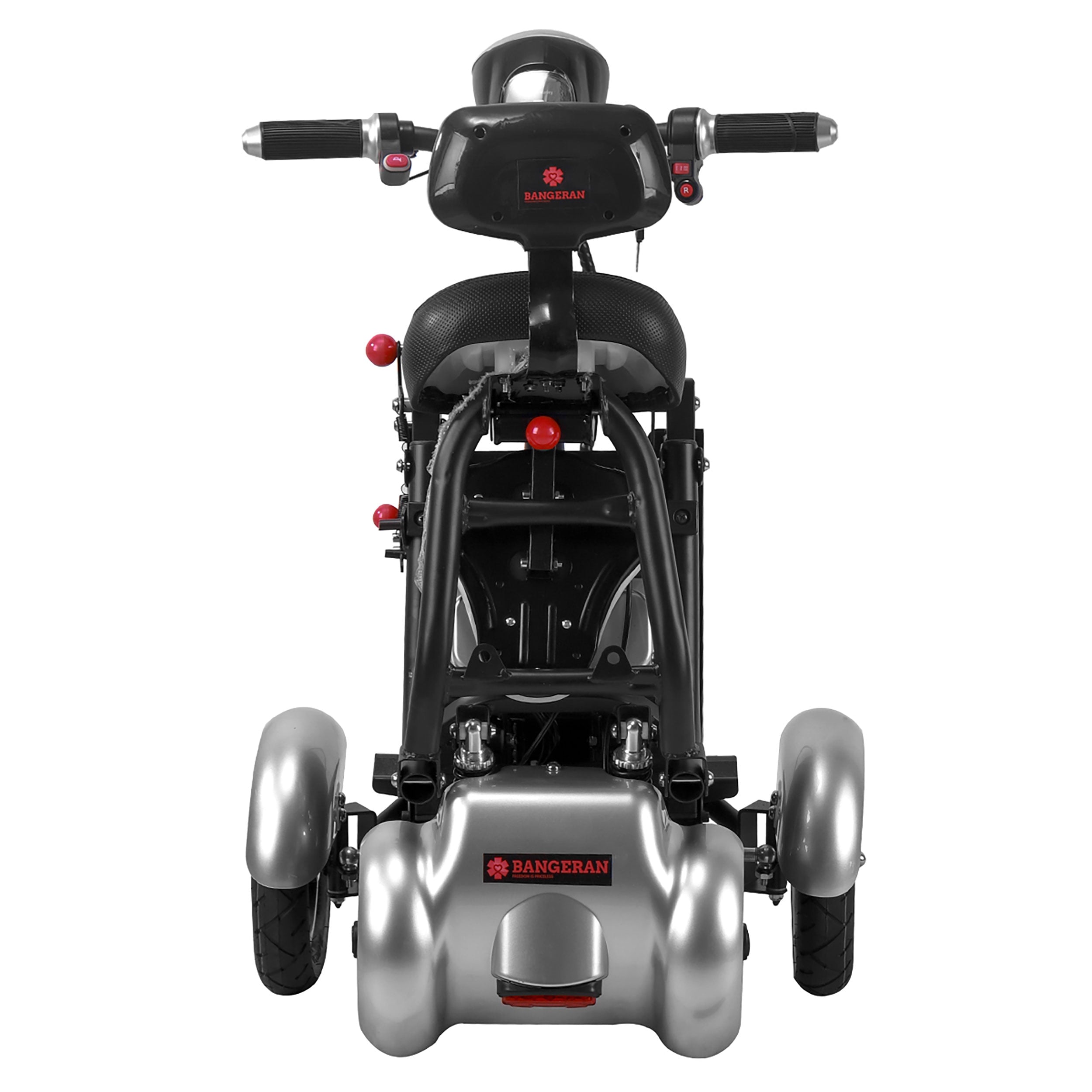 Electric Motorized Compact Medical Scooter 265 lb Capacity Airline Friendly