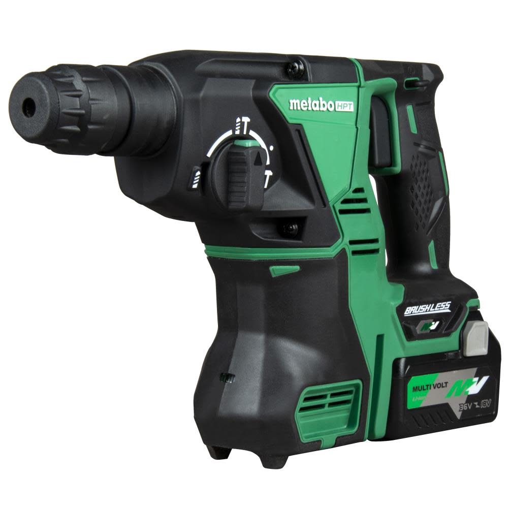 Metabo HPT 36V MultiVolt SDS Plus 1 1/8” Rotary Hammer Kit ;